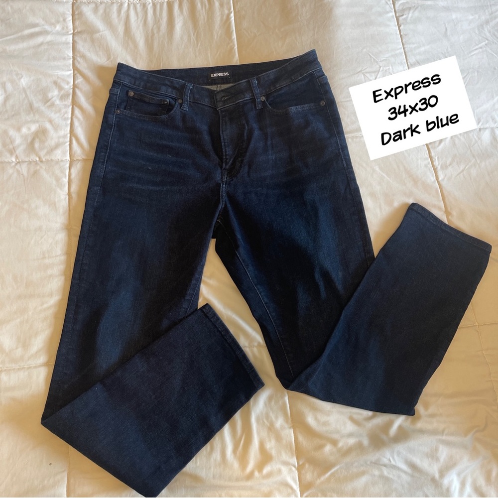 Men’s jeans black -express